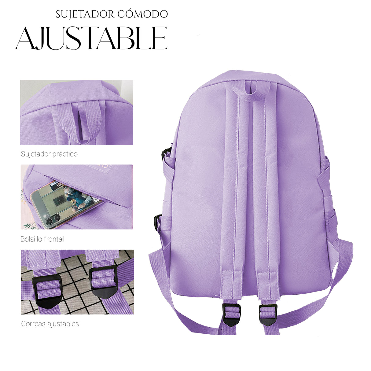 Set Mochila Escolar (4pzas)