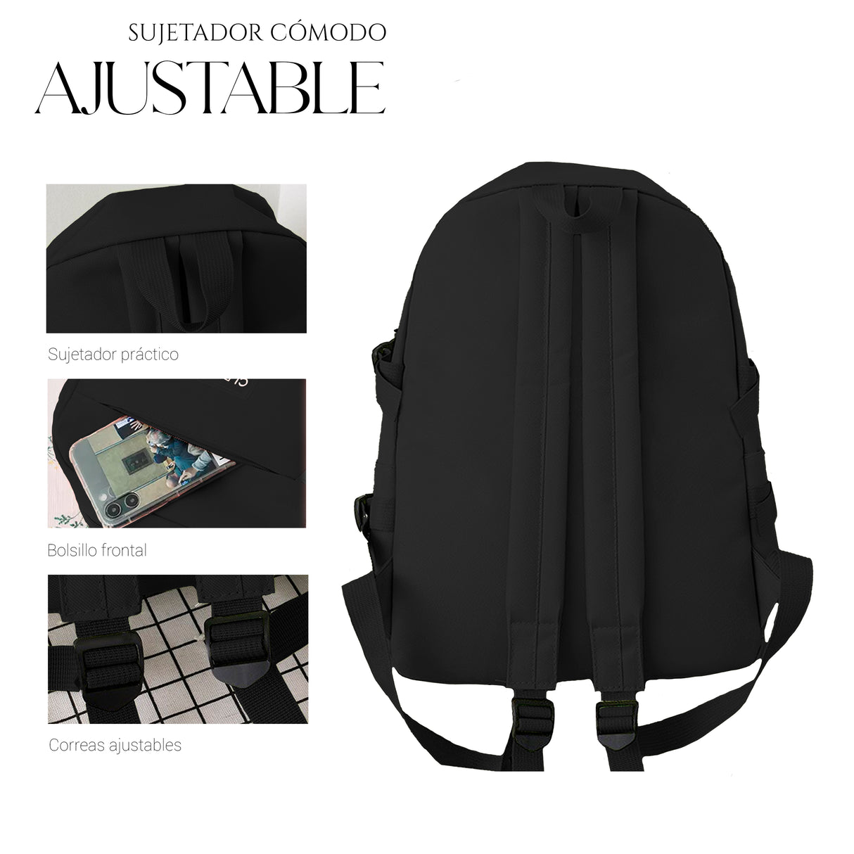 Set Mochila Escolar (4pzas)