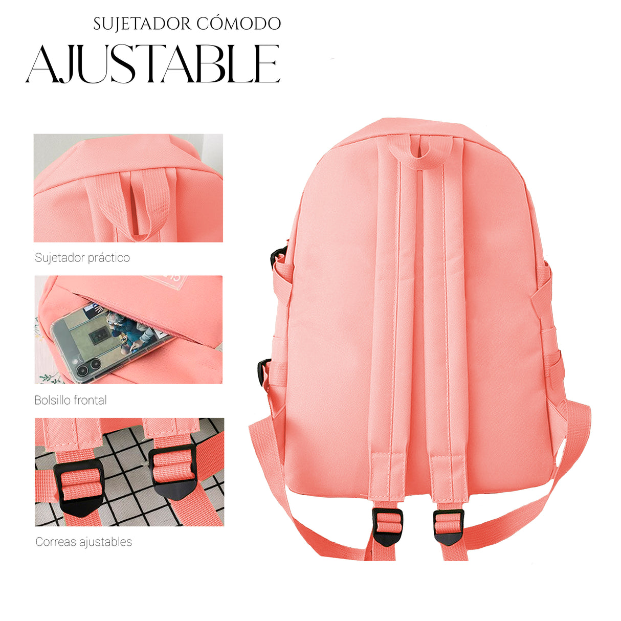 Set Mochila Escolar (4pzas)