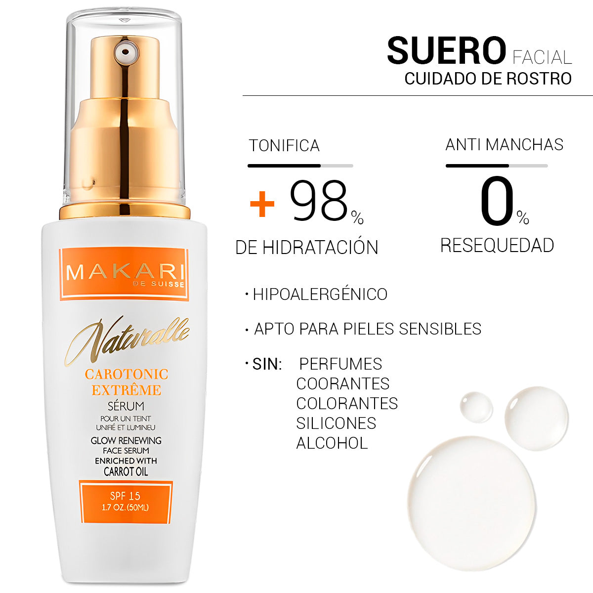 Suero Facial Renovador Serum Extreme Multi-action Glow