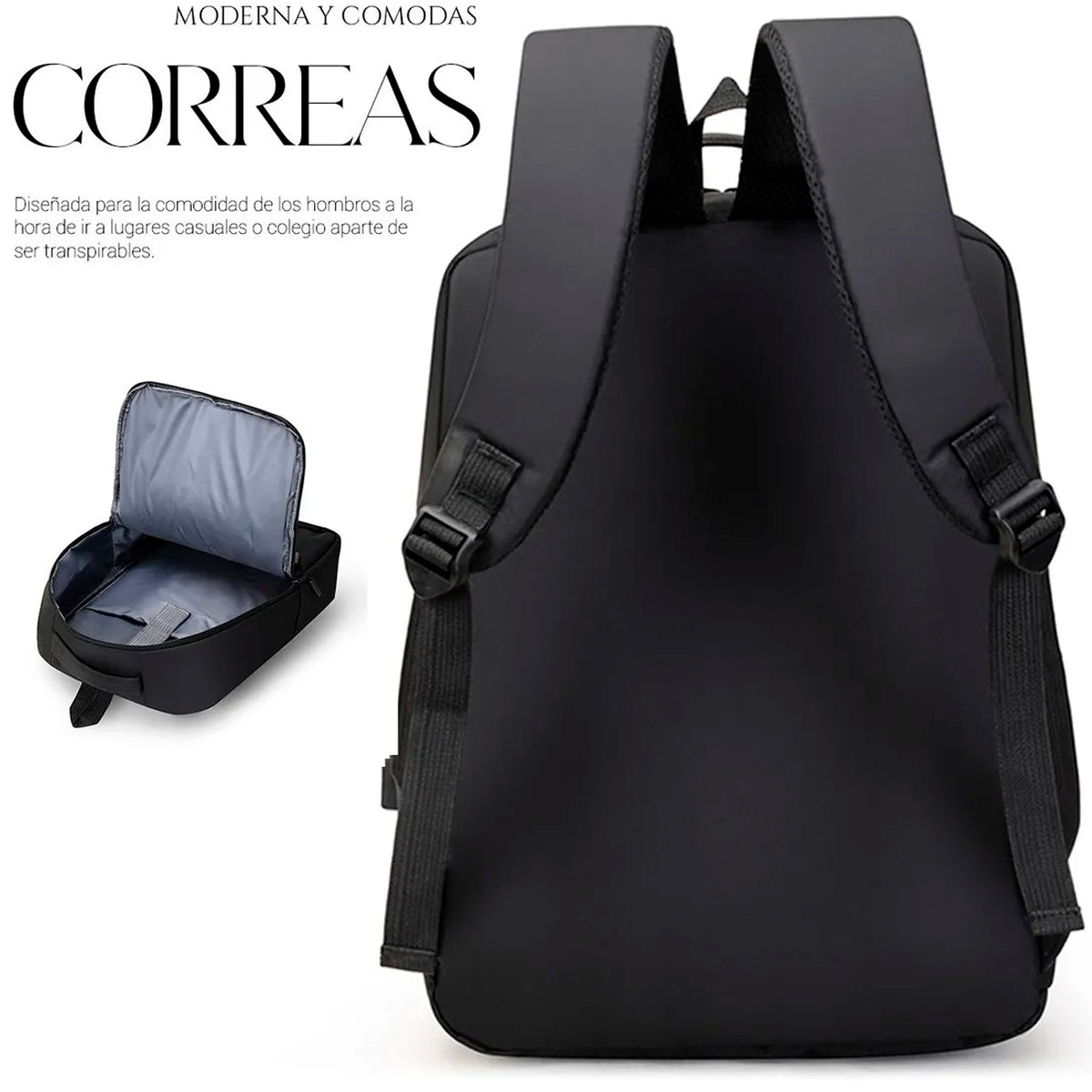 Set Mochila Backpack (3pzas)