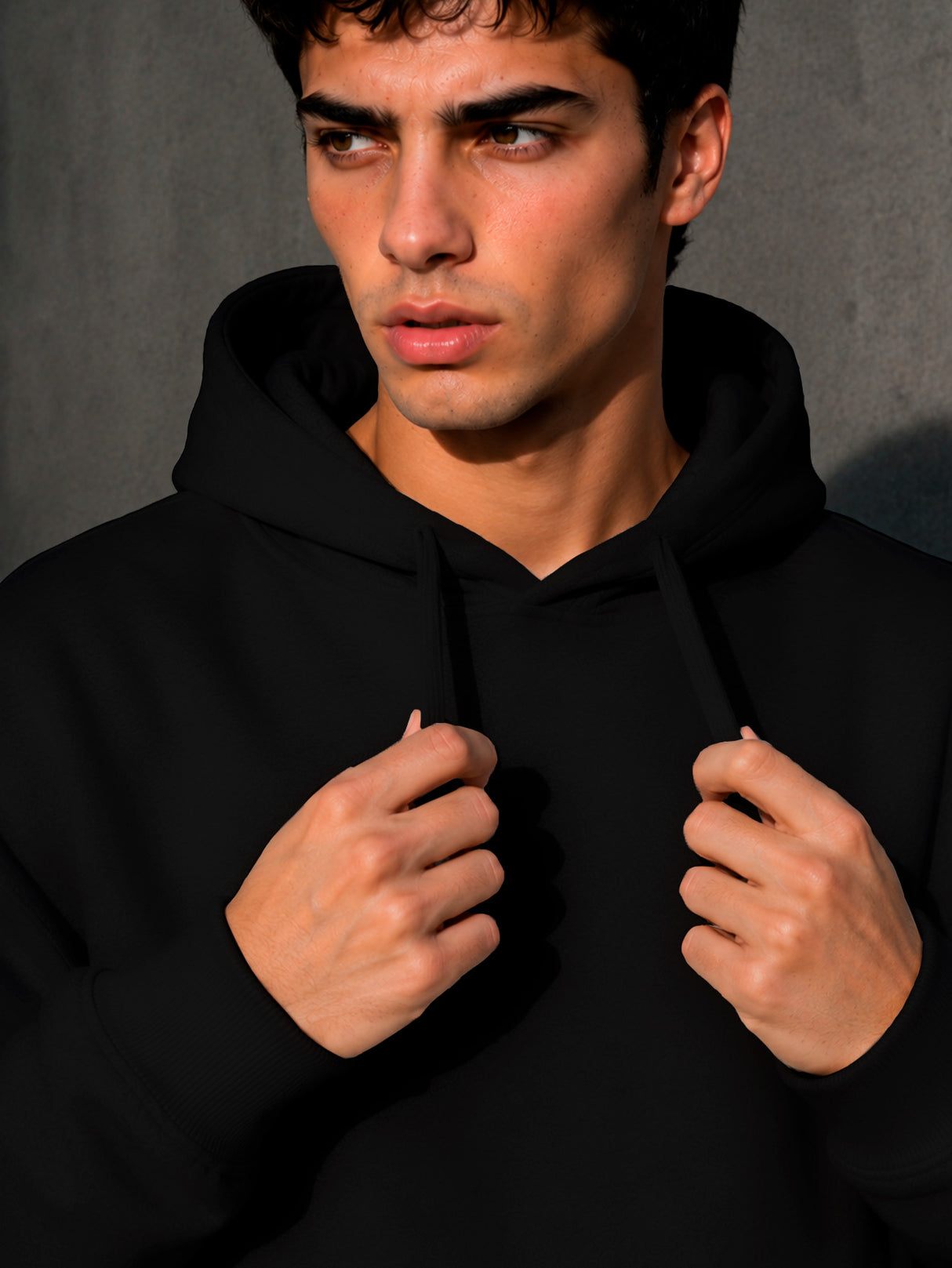 Sudadera Hombre Con Capucha De Calidad Hoodie