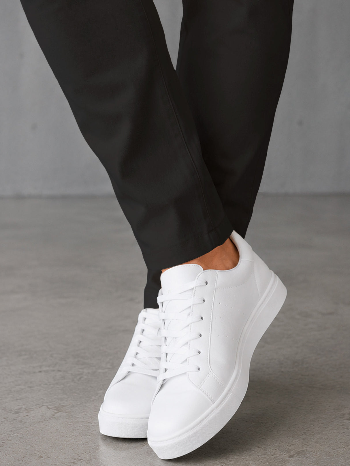 Pantalón De Vestir Casual Hombre Skinny Slim Fit Gabardina