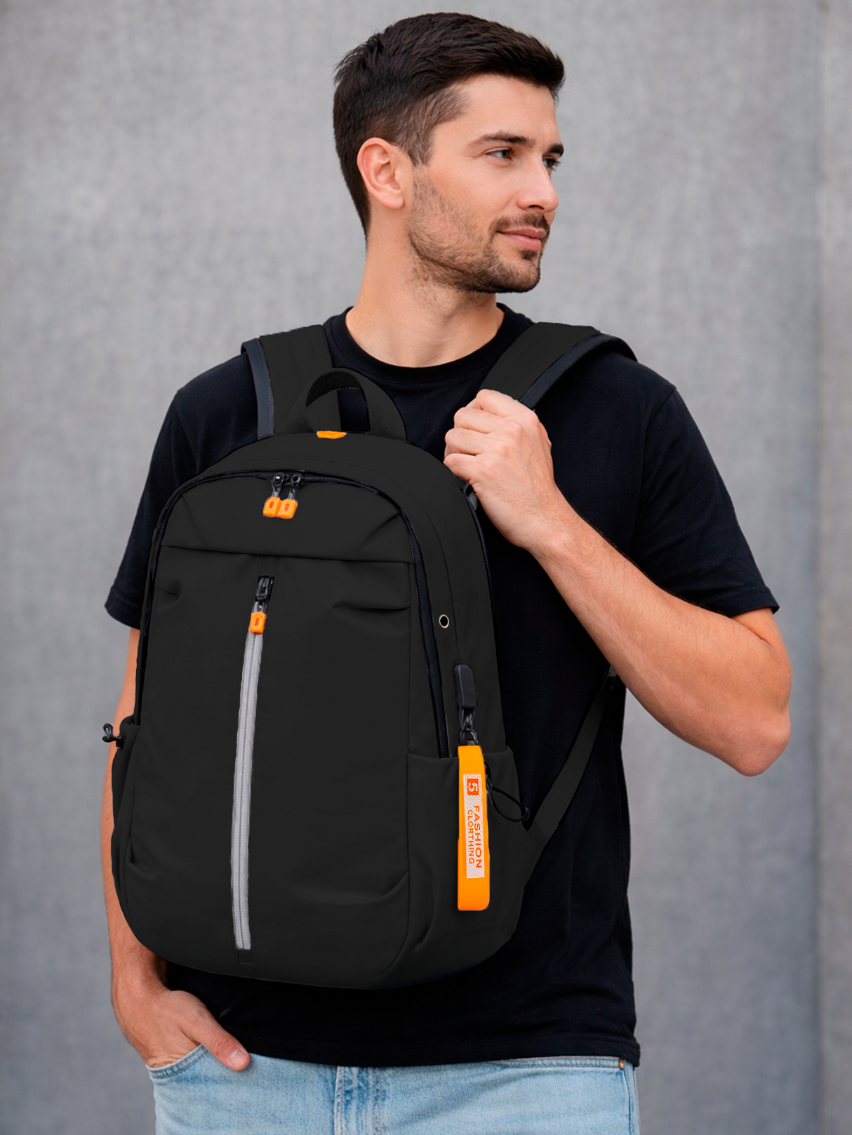 Mochila Backpack Vinipiel Contra Agua De Viaje Porta Laptop