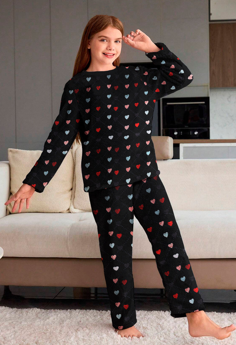 Pijama Para Niña Conjunto 2 Piezas Elegante invierno