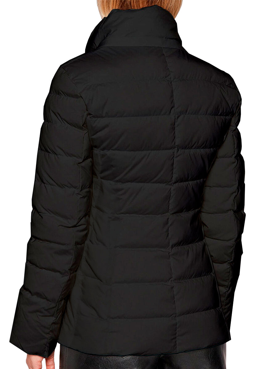 Chamarra Para Mujer Repelente Termico Con Gorro Desmontable