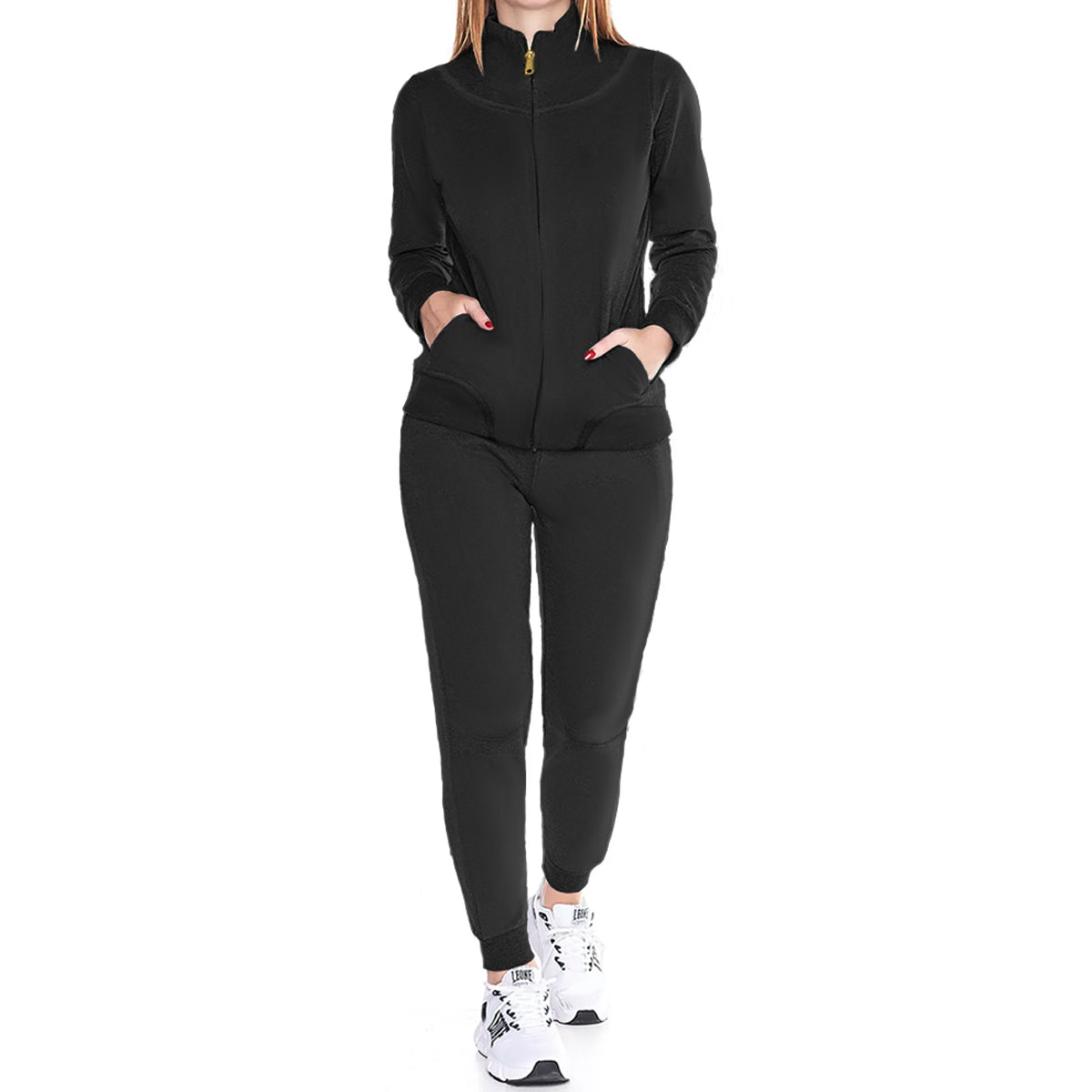 Conjunto Deportivo Pants Y Sudadera Para Dama 2 Piezas