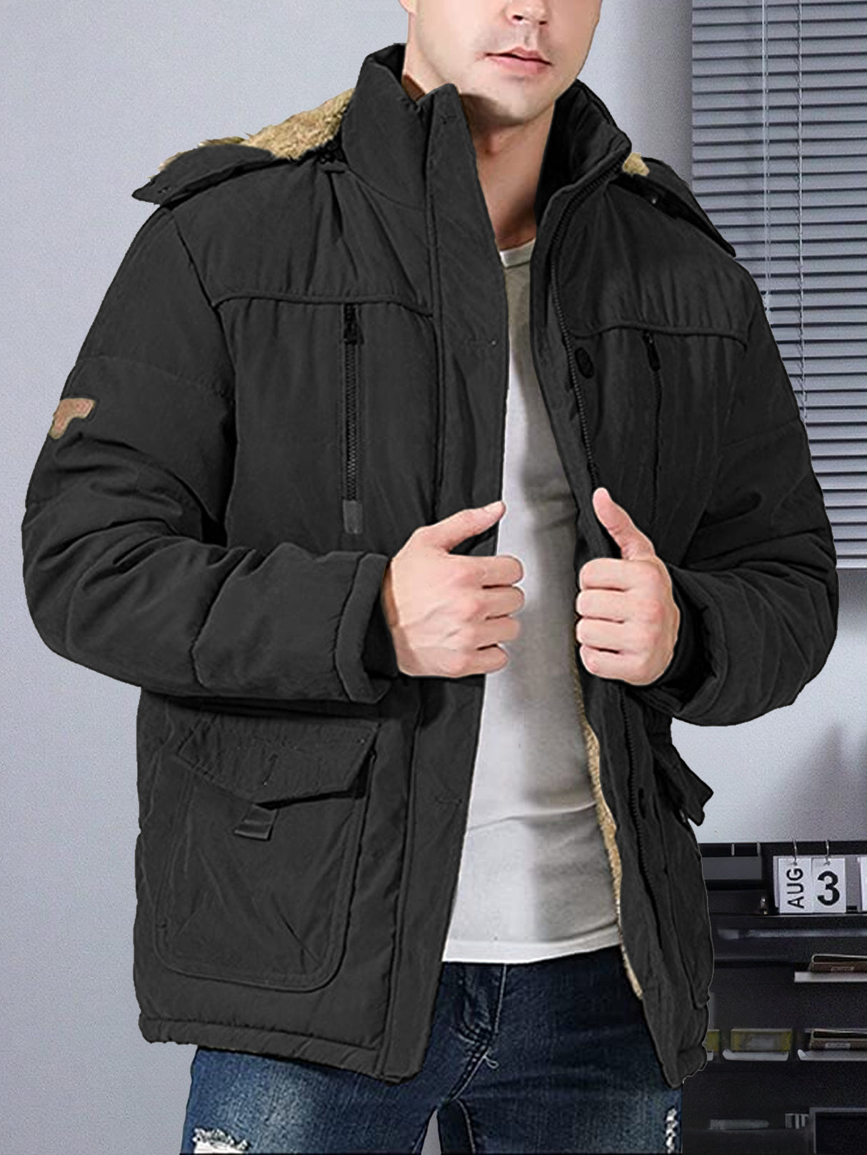 Chamarra Cazadora Hombre MAYOREO