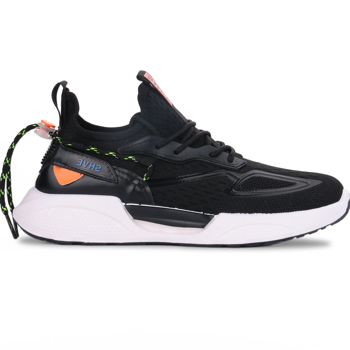 Zapato para hombre con suele resistente al impacto, Zapatilla de uso deportivo con suela ligera y transpirable, Tenis deportivo para hombre con cordones