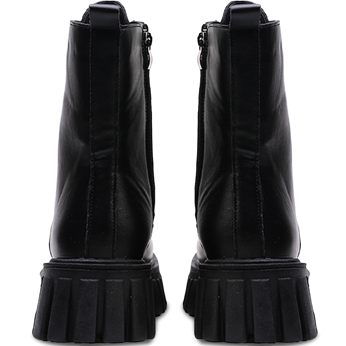 Botas de Mujer, Botas de Suela Media, Botas Color Liso Versatiles, Botines de Mujer Estilo Casual, Botas Antideslizante Uso Ccnfortable