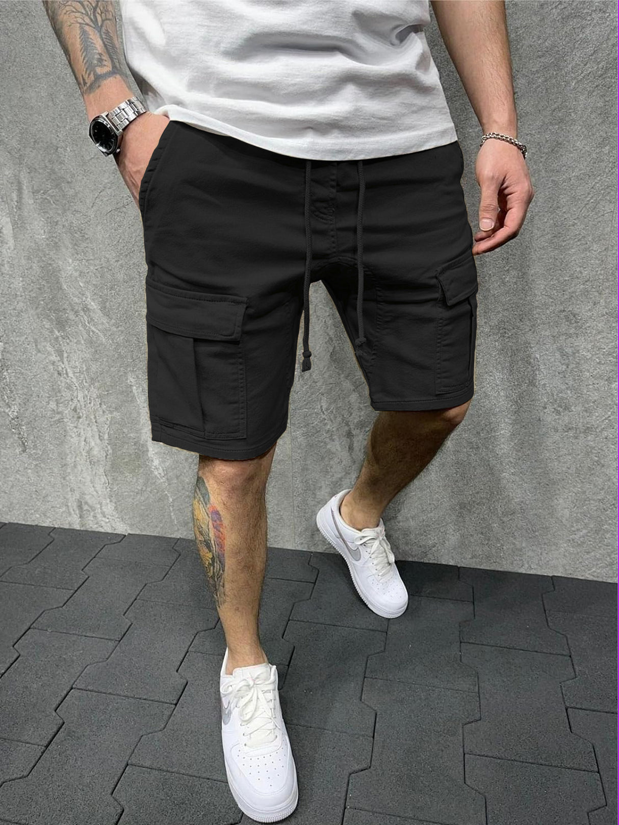 Pantalones Cortos Cargo Tacticos para Hombre Pantalon Short Senderismo Transpirable para Exteriores Mayoreo