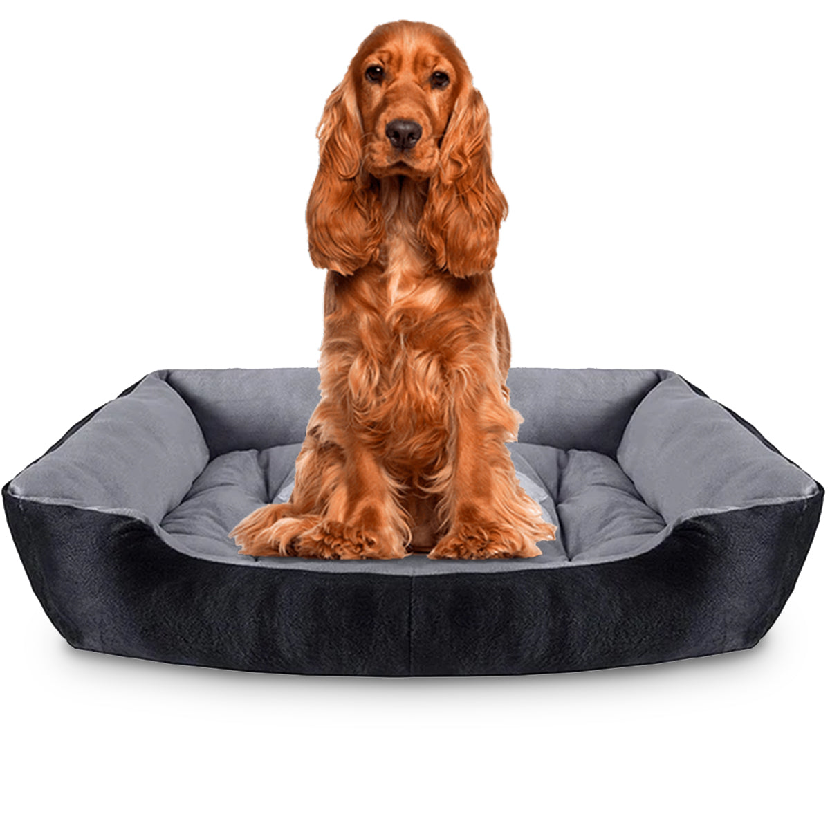 Cama Para Perro Suave Cómoda Y Ligera Antiestrés
