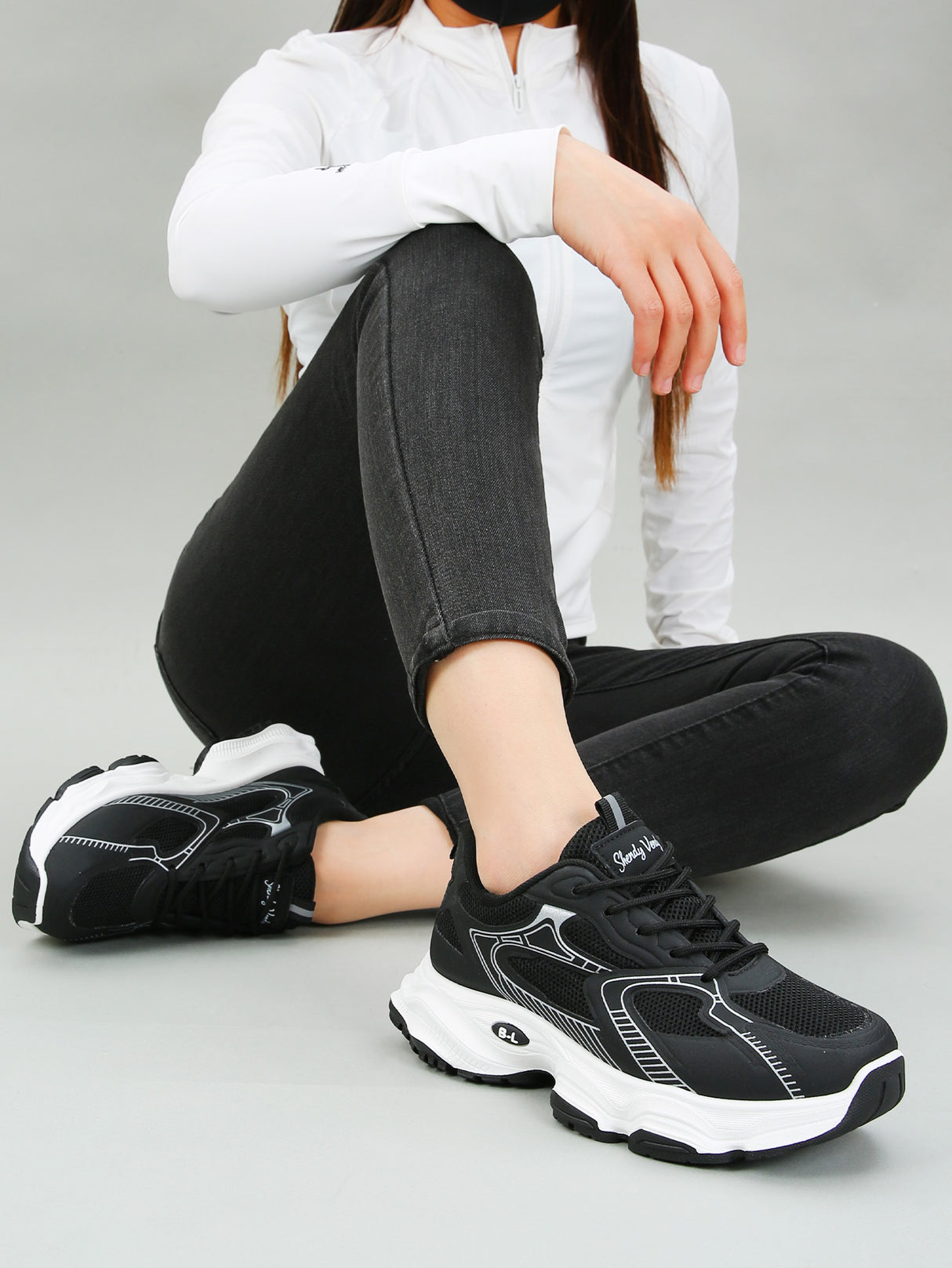 Tenis Mujer Plataforma Chunky Sneakers Moda Urbana