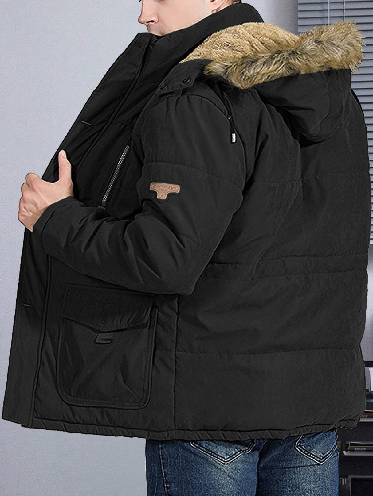 Chamarra Cazadora Hombre MAYOREO