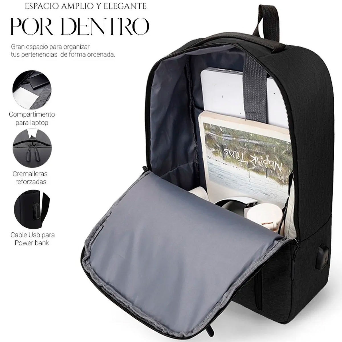 Set Mochila Backpack (3pzas)