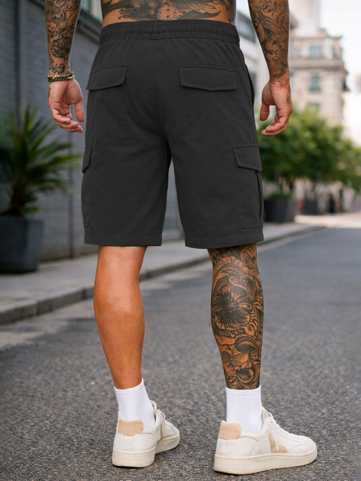 Pantalones Cortos Cargo Tacticos para Hombre Pantalon Short Senderismo Transpirable para Exteriores