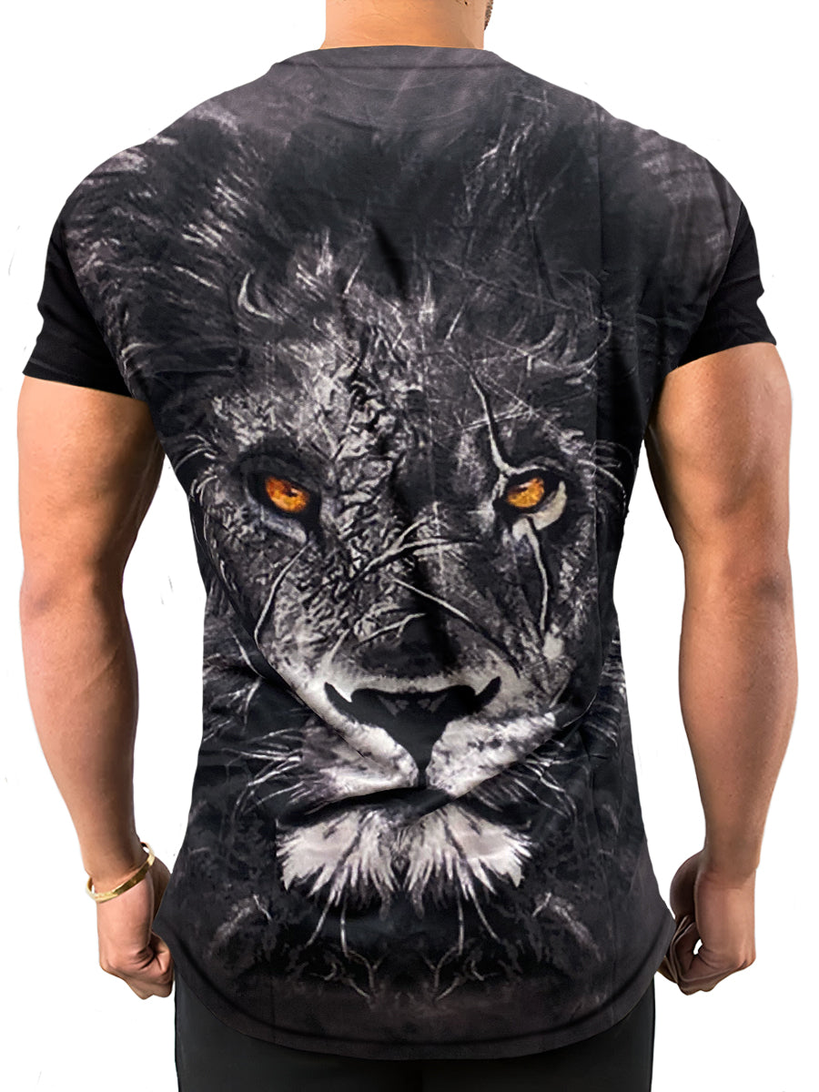 Playera Sublimada para Hombre Cuello Redondo Manga Corta