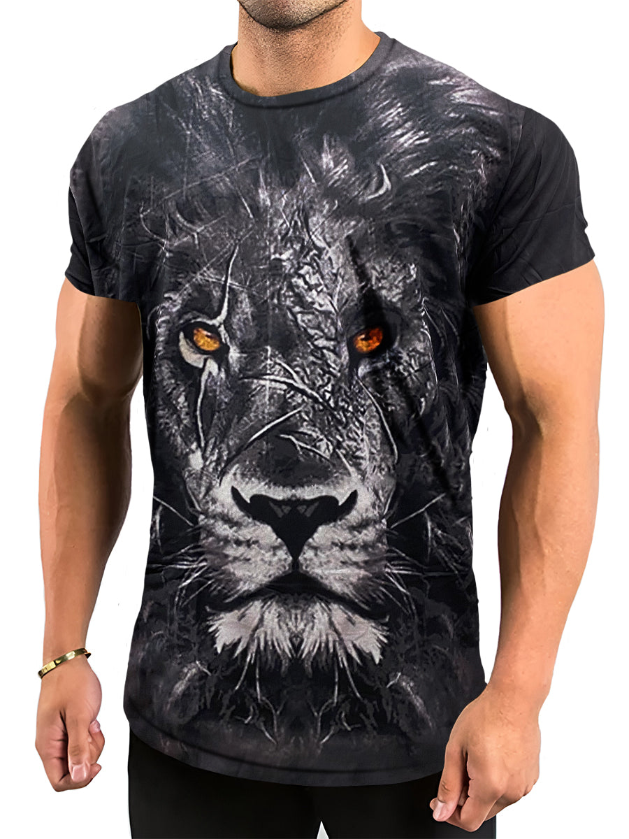 Playera Sublimada para Hombre Cuello Redondo Manga Corta