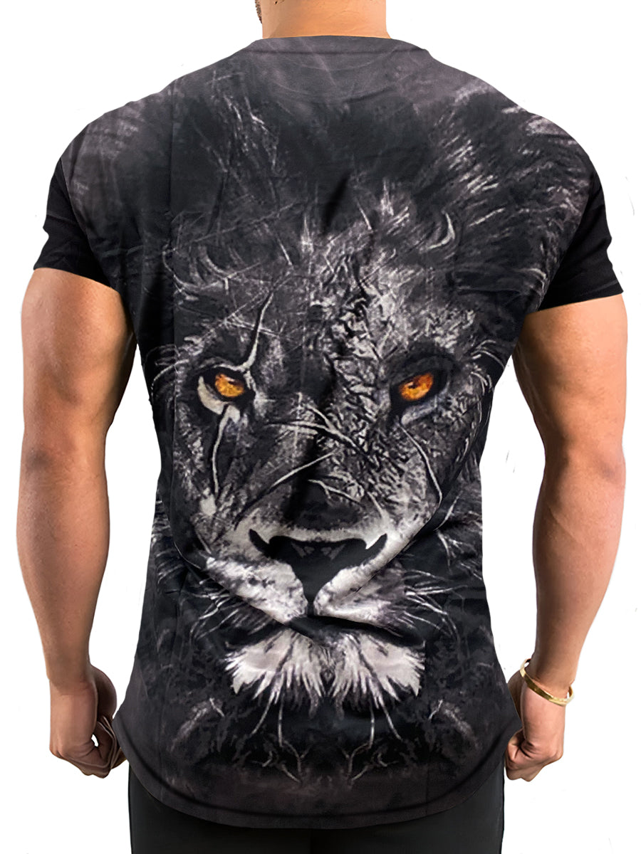 Playera Sublimada para Hombre Cuello Redondo Manga Corta