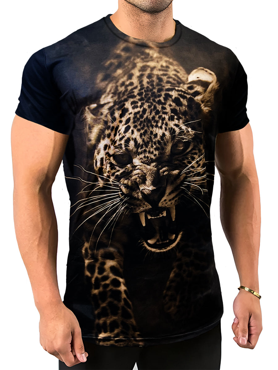Playera Sublimada para Hombre Cuello Redondo Manga Corta