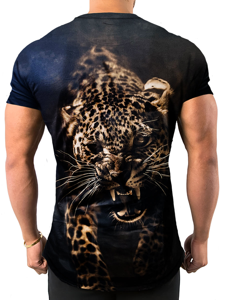 Playera Sublimada para Hombre Cuello Redondo Manga Corta