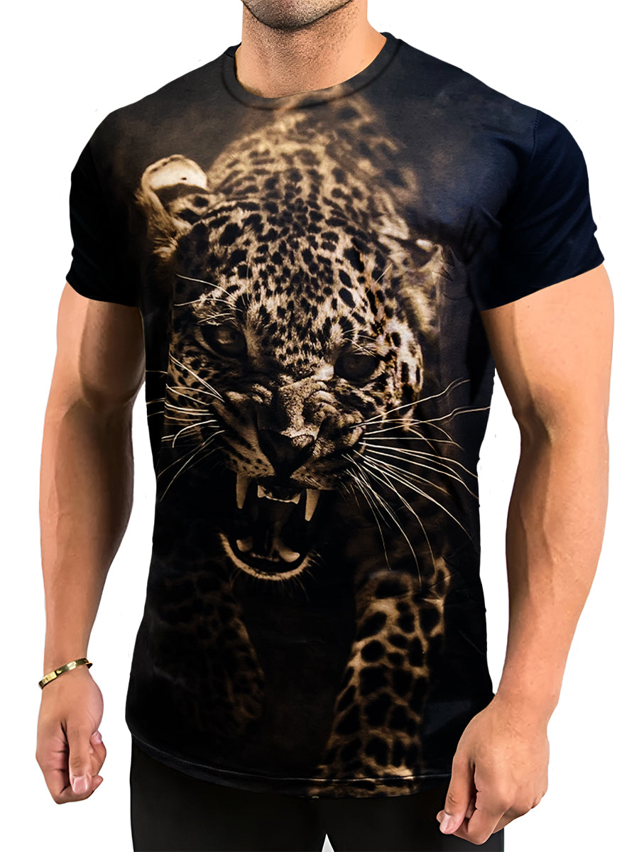 Playera Sublimada para Hombre Cuello Redondo Manga Corta