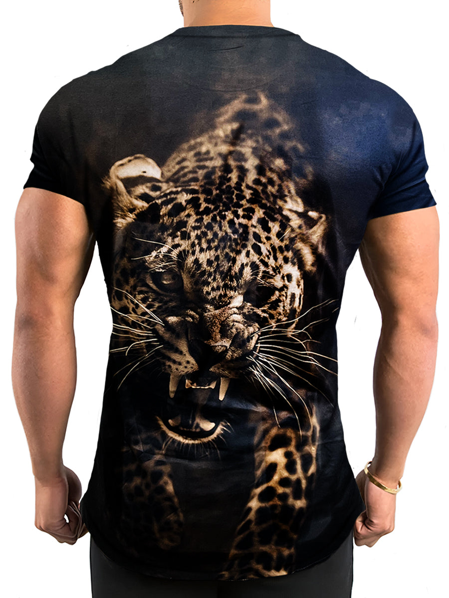 Playera Sublimada para Hombre Cuello Redondo Manga Corta