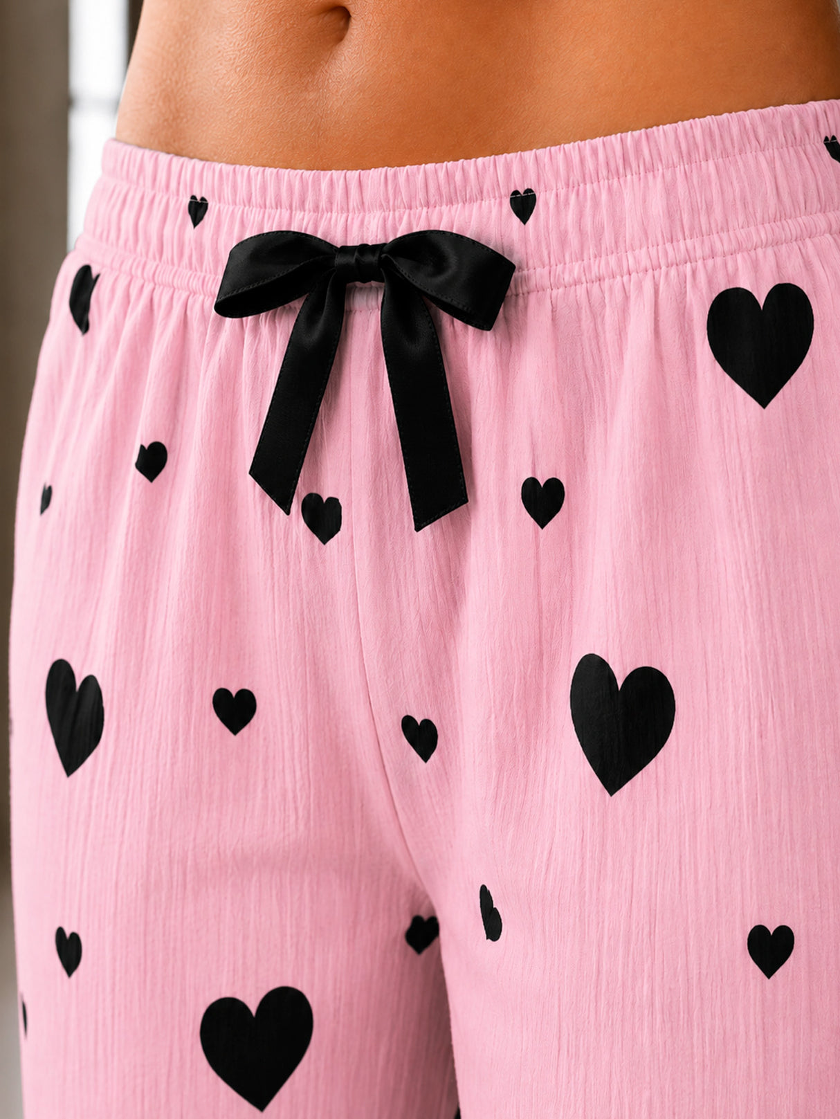 Pijama Mujer Conjunto Pantalon Top Ligero Comodo Verano
