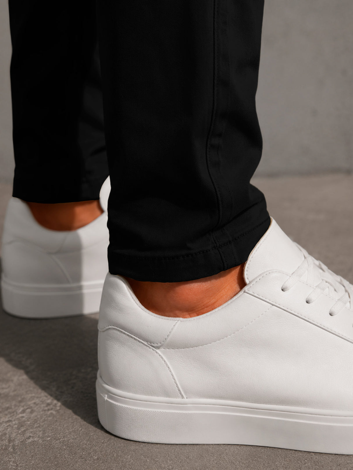 Pantalón De Vestir Casual Hombre Skinny Slim Fit Gabardina