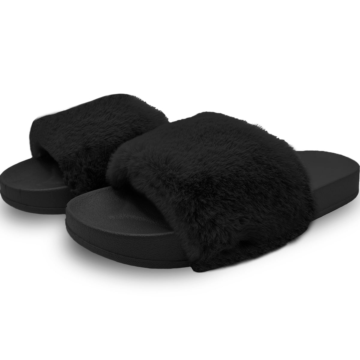 Pantuflas De Mujer Antideslizante Cómodas Sandalias Peluche