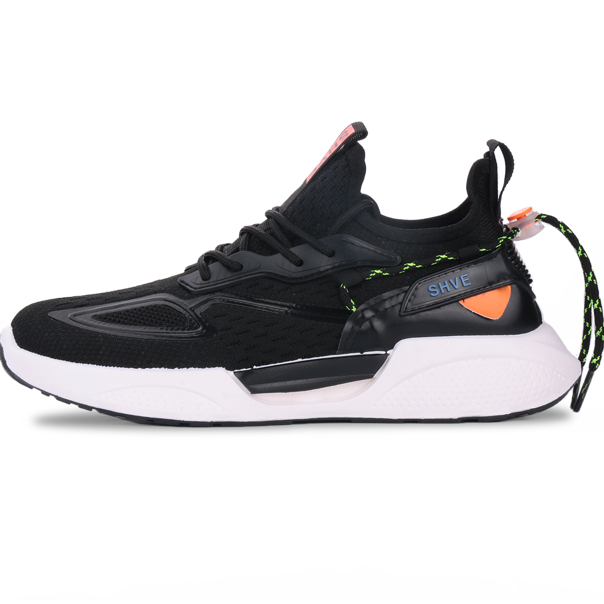 Zapato para hombre con suele resistente al impacto, Zapatilla de uso deportivo con suela ligera y transpirable, Tenis deportivo para hombre con cordones