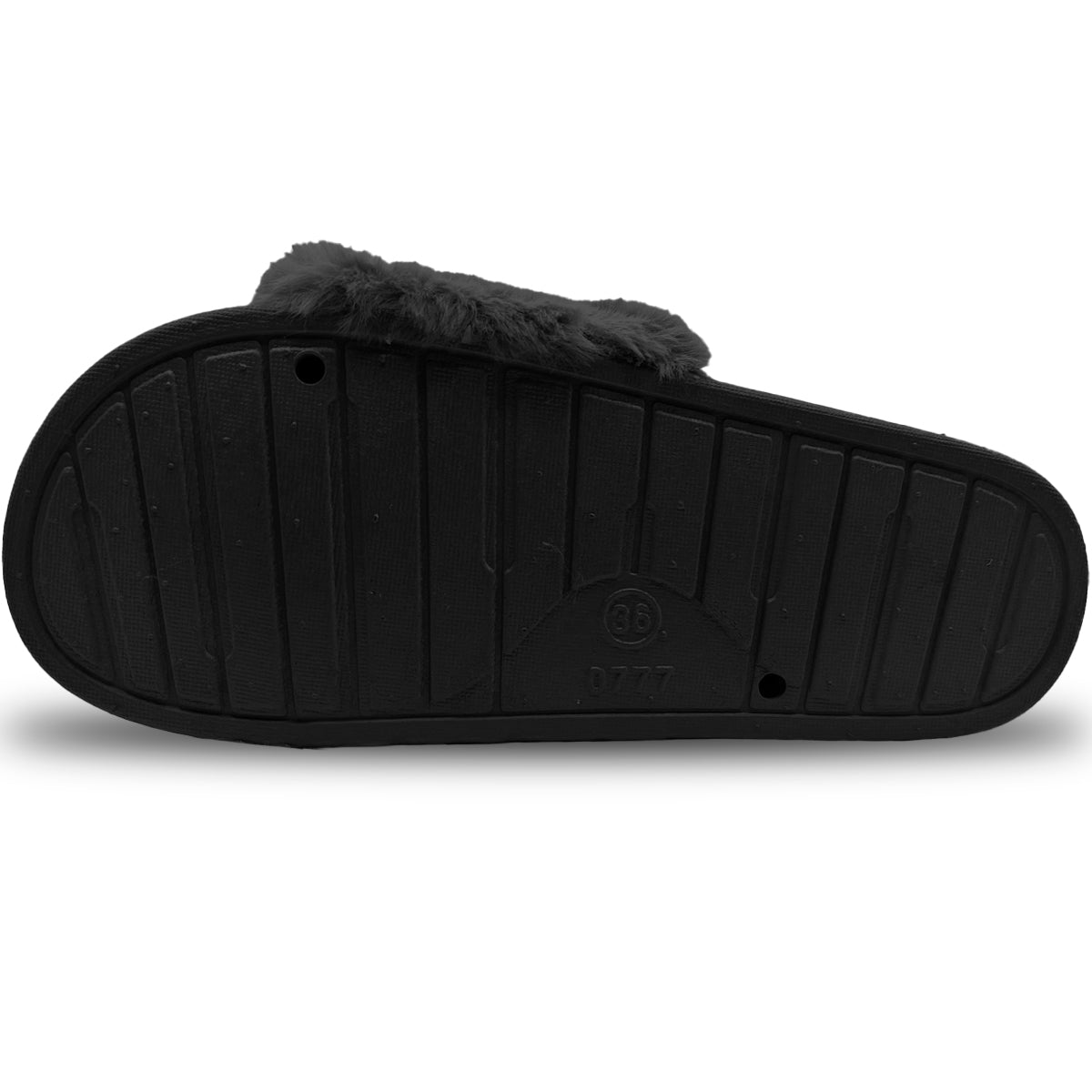 Pantuflas De Mujer Antideslizante Cómodas Sandalias Peluche