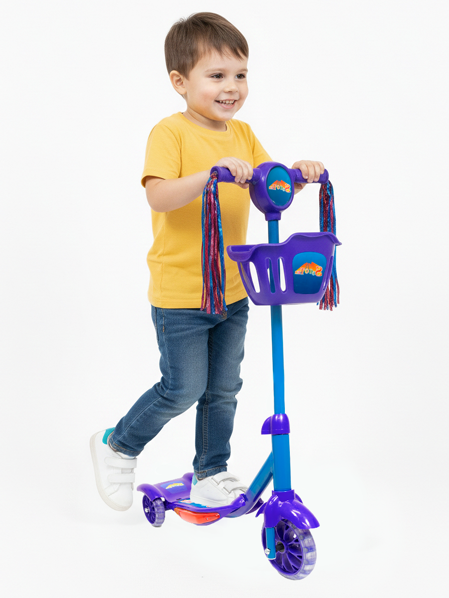 Scooter Para Niños Patin Del Diablo Luces Y Sonidos