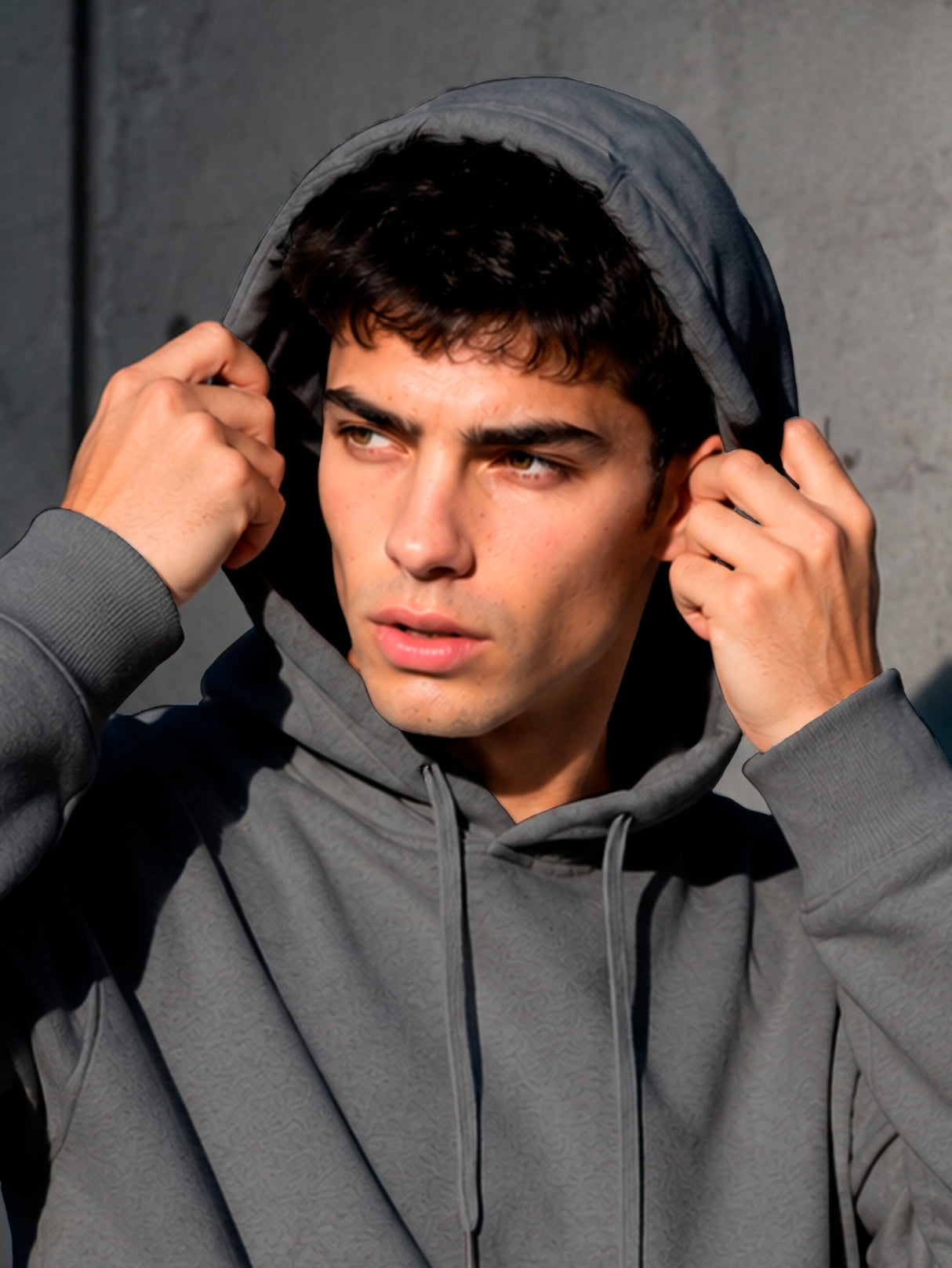 Sudadera Hombre Con Capucha De Calidad Hoodie MAYOREO