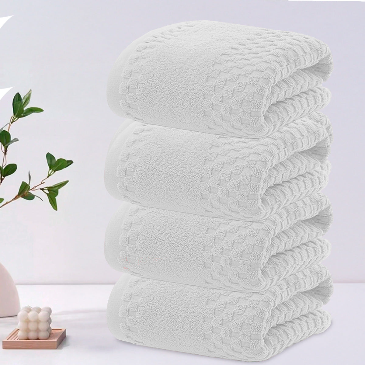 Toalla De Baño Grande Completo 100% Algodón Suave