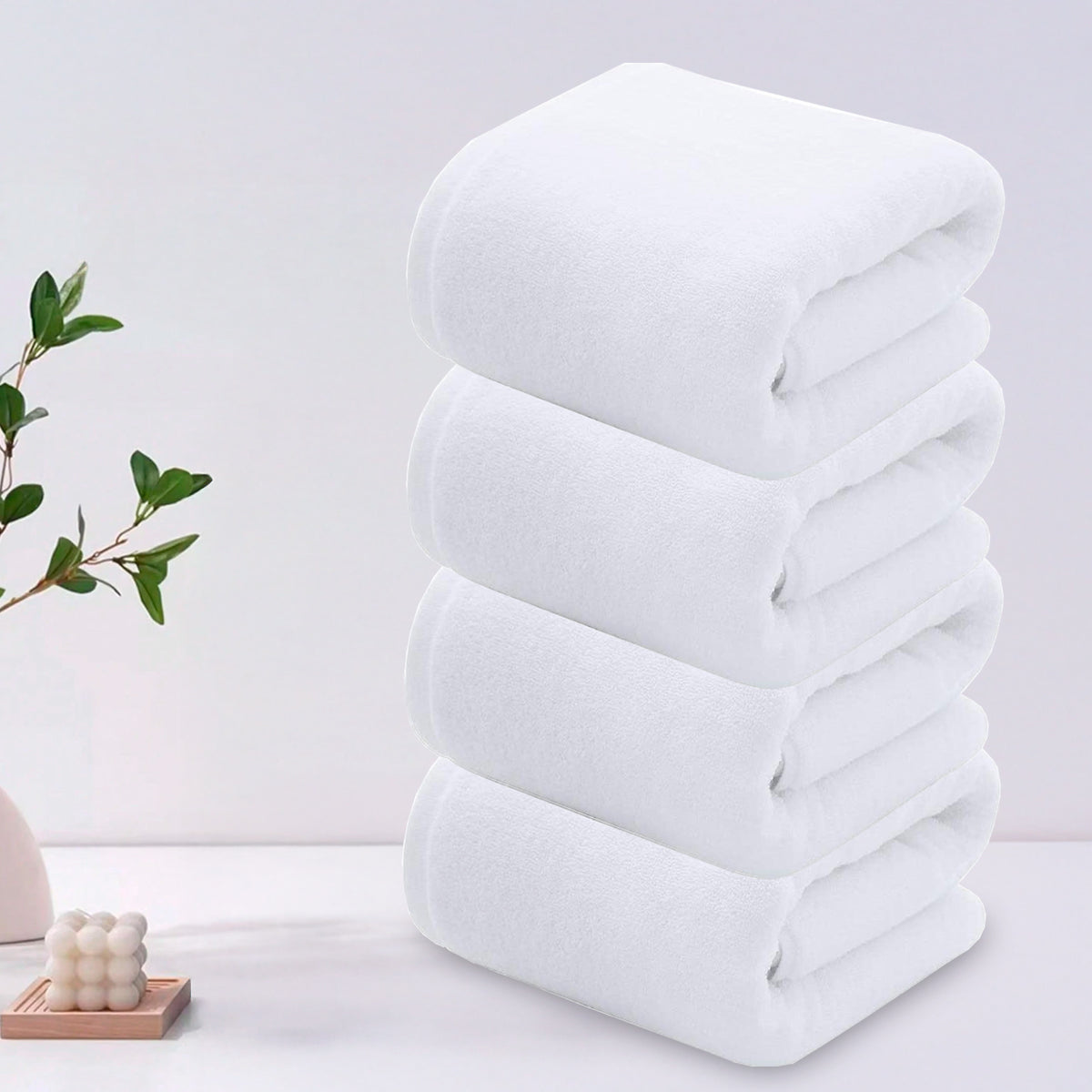 Toalla De Baño Grande Completo 100% Algodón Suave