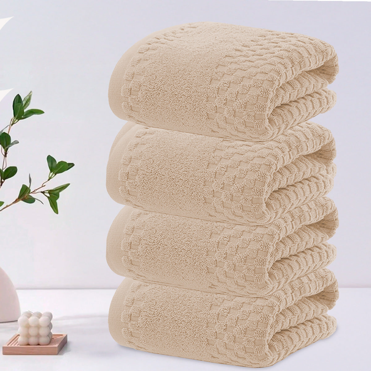 Toalla De Baño Grande Completo 100% Algodón Suave