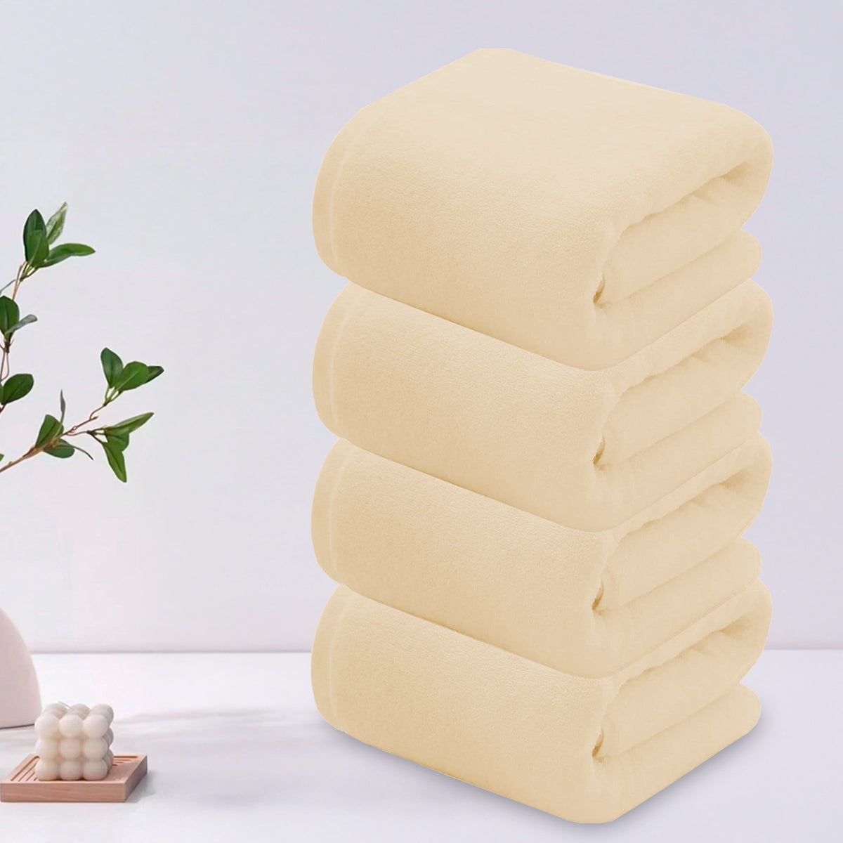 Toalla De Baño Grande Completo 100% Algodón Suave