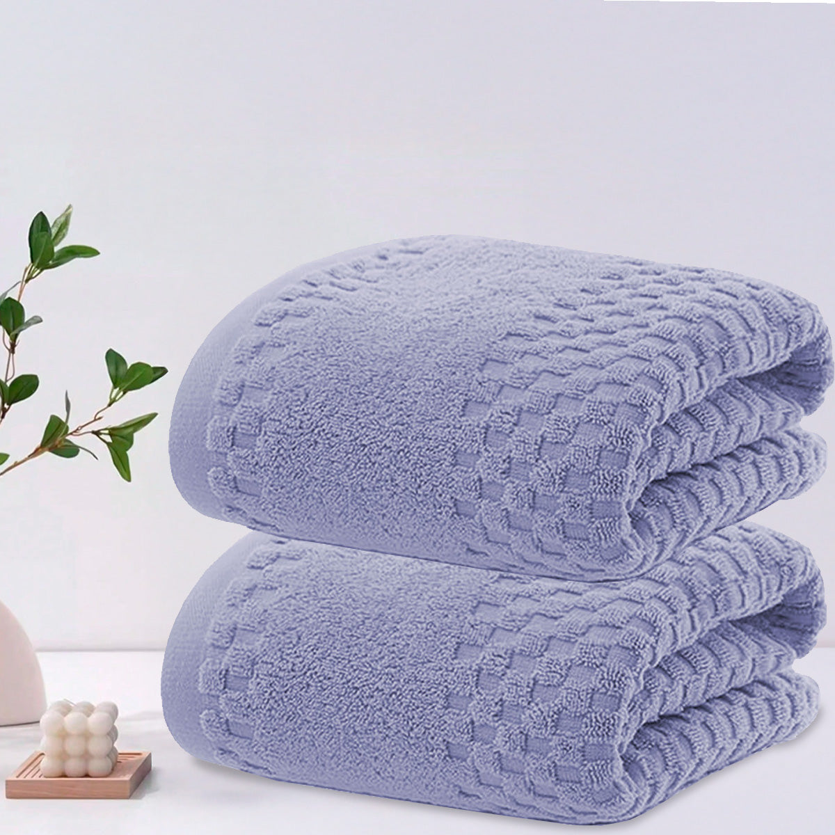 Toalla De Baño Grande Completo 100% Algodón Suave