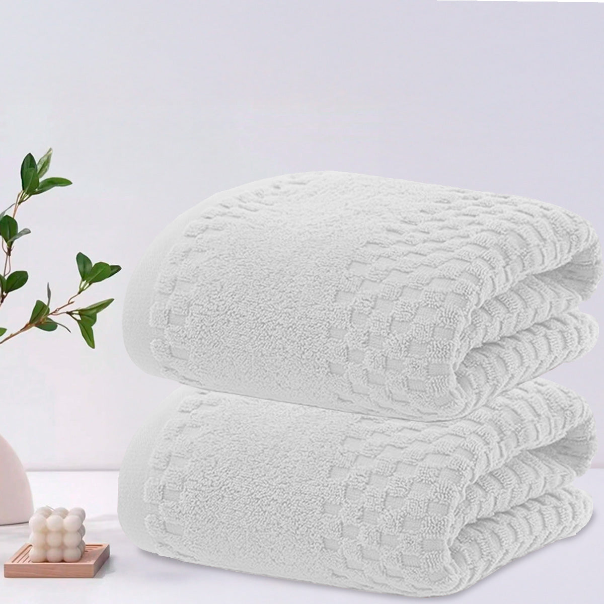 Toalla De Baño Grande Completo 100% Algodón Suave