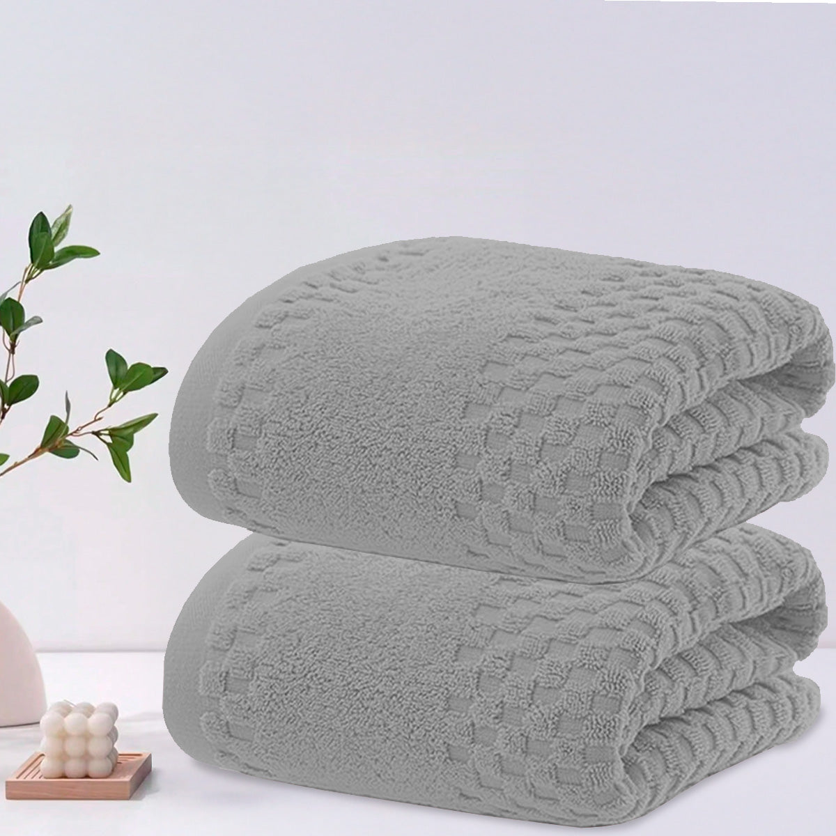 Toalla De Baño Grande Completo 100% Algodón Suave