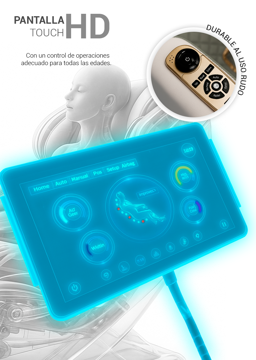 Sillon Masajeador Premium Gravedad Cero Reclinable Vibracion