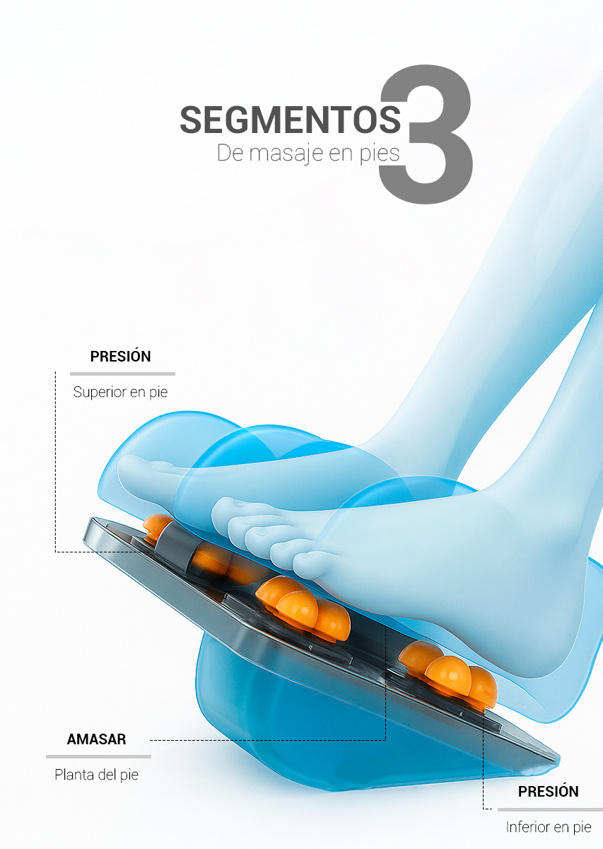 Sillon Masajeador Premium Gravedad Cero Reclinable Vibracion