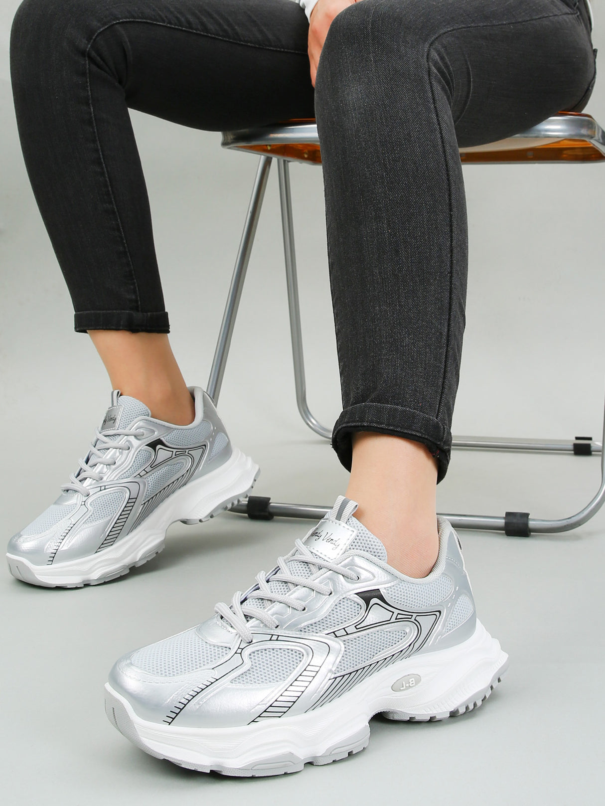 Tenis Mujer Plataforma Chunky Sneakers Moda Urbana