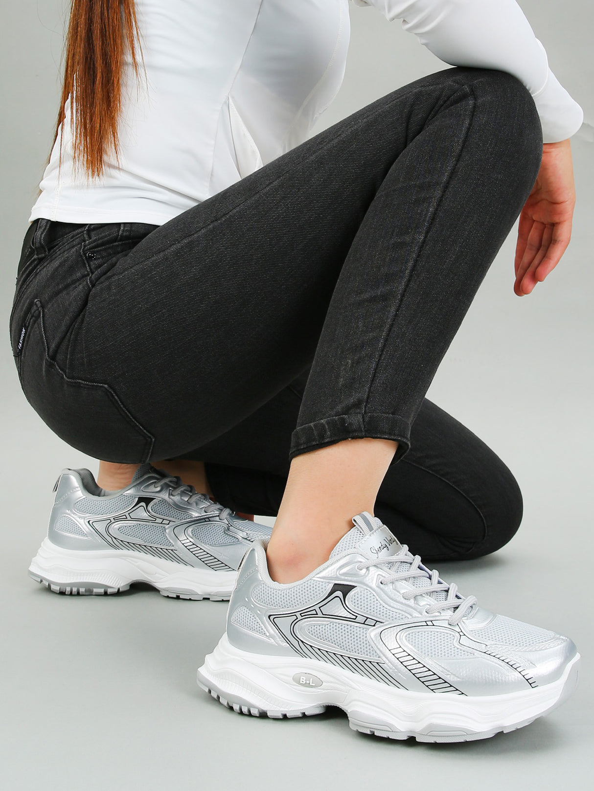 Tenis Mujer Plataforma Chunky Sneakers Moda Urbana