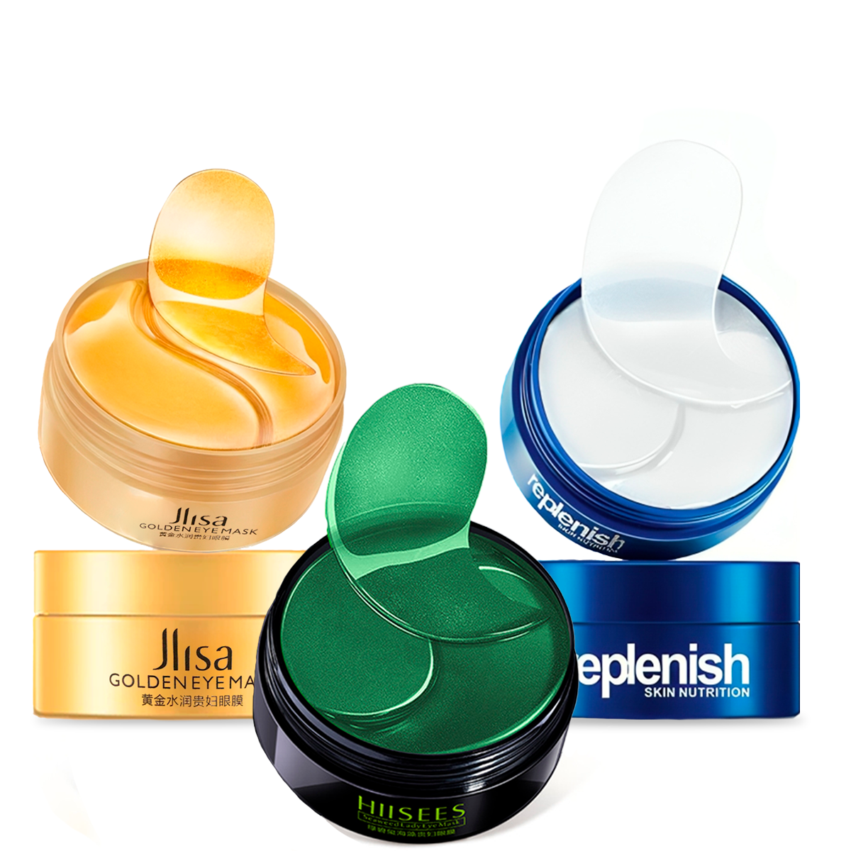 Parches Antiarrugas Hidratantes Para Ojos Todo Tipo De Piel