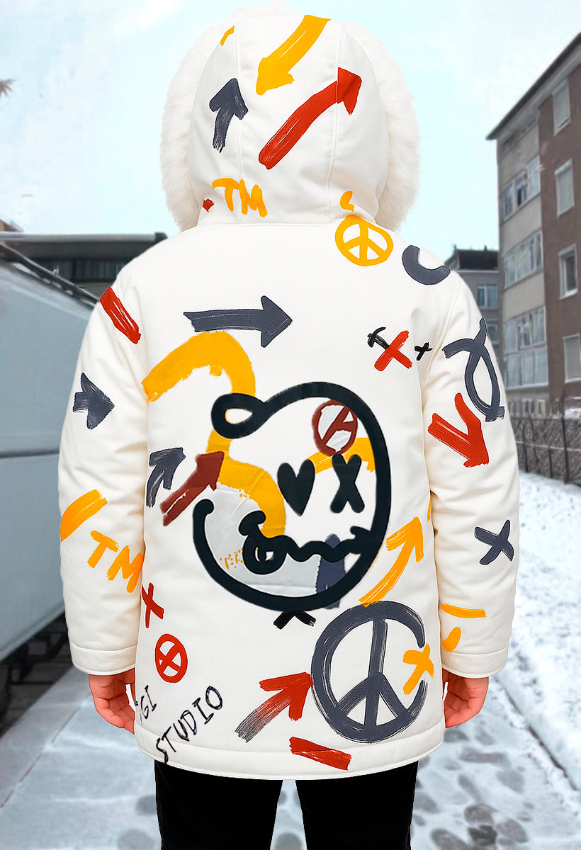 Chamarra Cazadora Invierno Con Peluche Unisex Premium