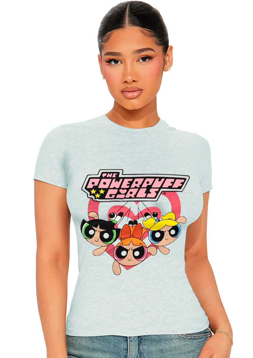 Playera para Dama Estampada Shendy Vendy X The Power Girl