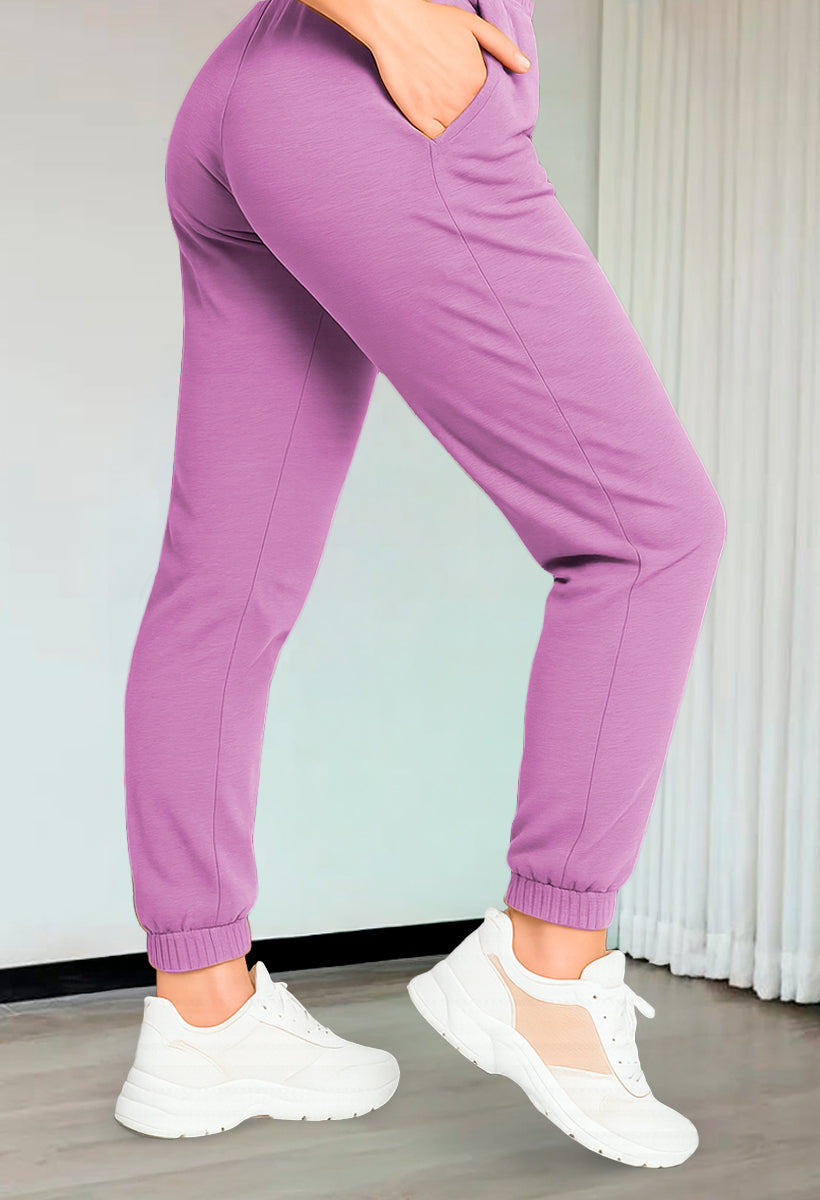 Pantalón Jogger Pants para Dama Comodo con Cordon Ajustable Estilo Casual Deportivo
