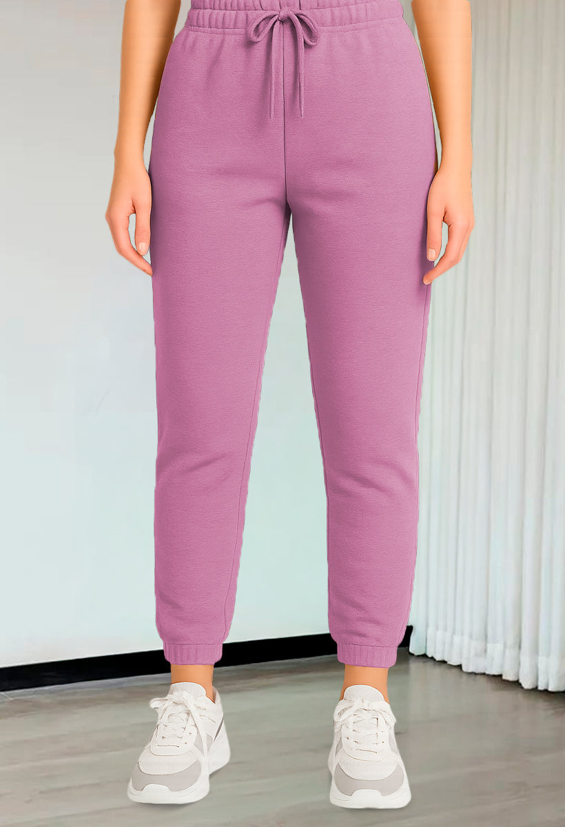 Pantalón Jogger Pants para Dama Comodo con Cordon Ajustable Estilo Casual Deportivo